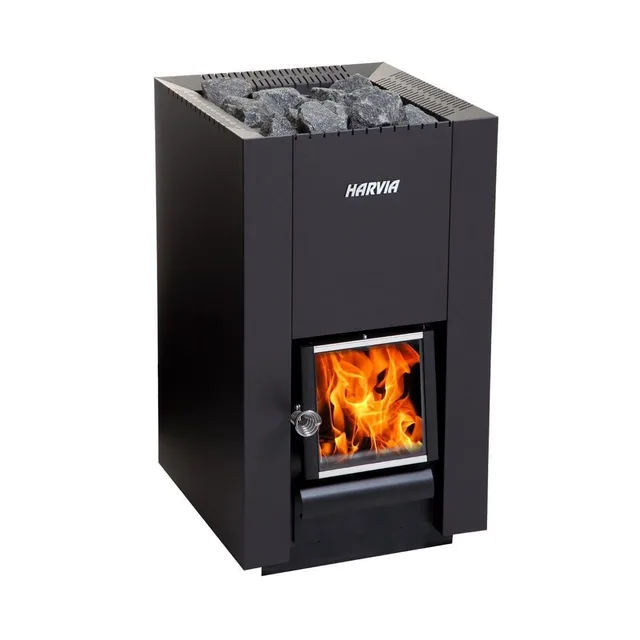 Harvia Linear Wood wood-burning sauna stove