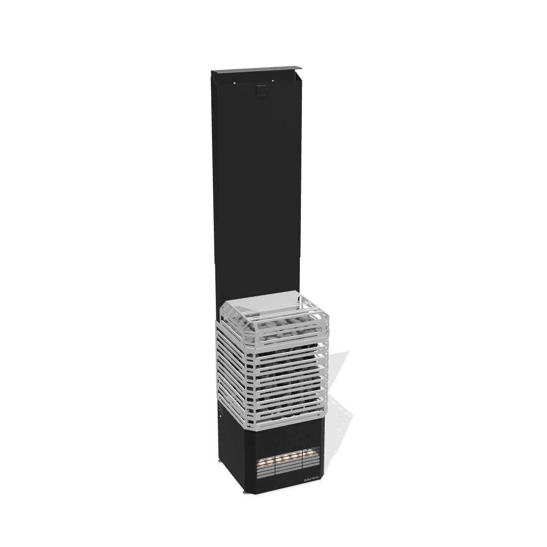 Saunum AIR L Stainless (Open Basket) sauna heater