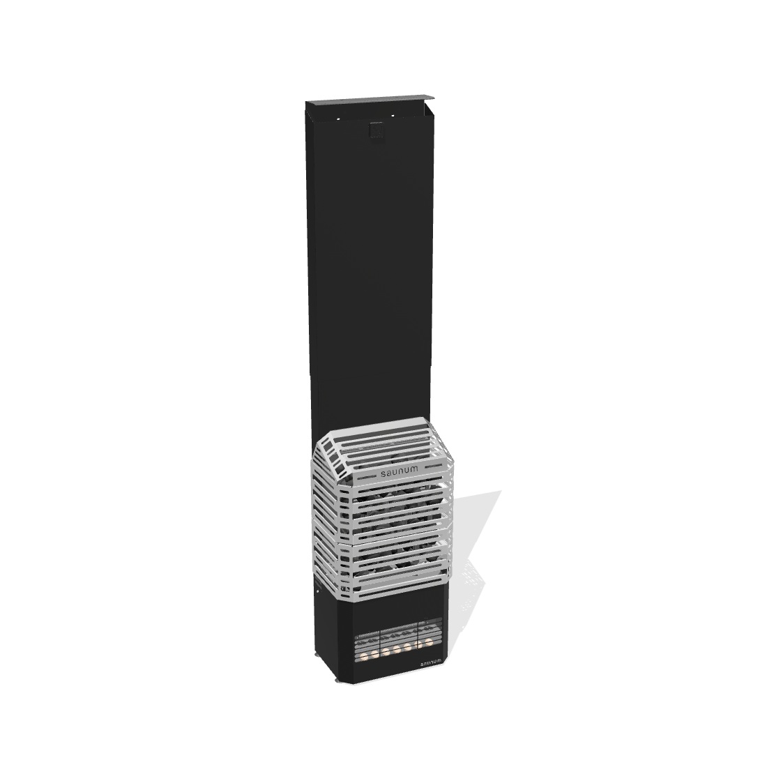 Saunum AIR Stainless (Open Basket) sauna heater